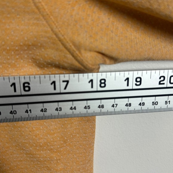 Lululemon Swiftly Tech Long Sleeve Mustard Yellow Gold Womens Size 6 Running Top - Picture 8 of 12